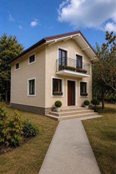 Casă cu 3 camere în Valea Lupului