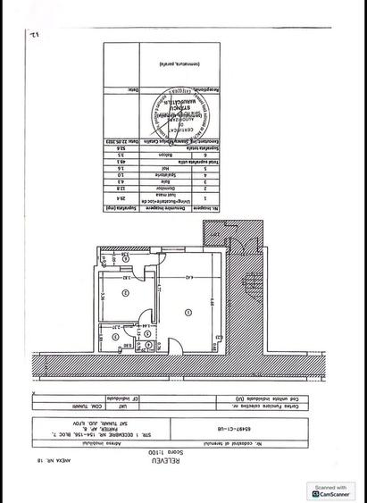 Apartament cu 2 camere semidecomandat, mobilat în Tunari