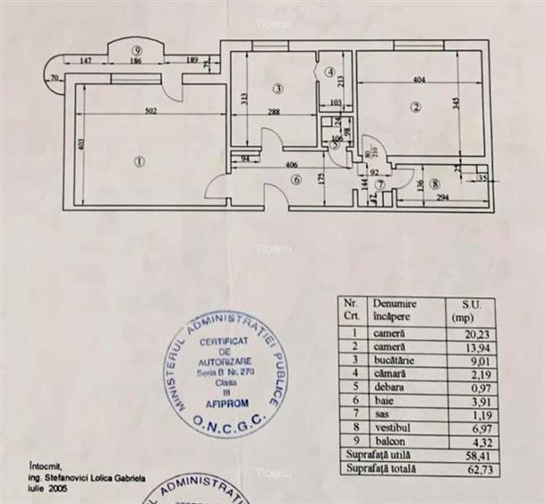 Apartament cu 2 camere decomandat, mobilat în Vitan Mall