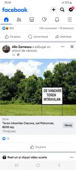 Teren de 6000 mp, în Petroman