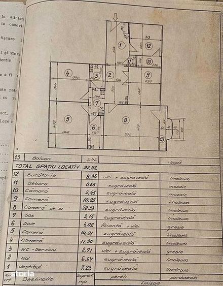 Apartament 4 camere-Parc Sebastian-Bloc 1986-Reabilitat - 1