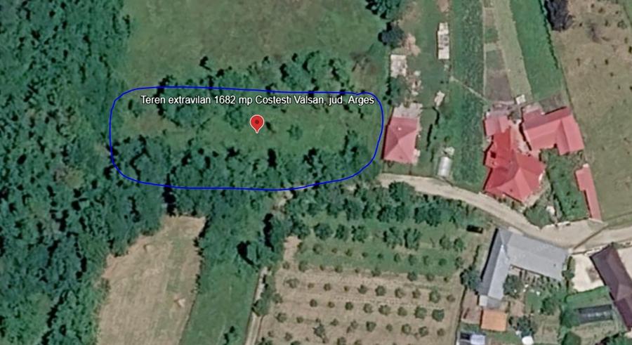 Teren agricol extravilan de 1682 mp, în Mușătești