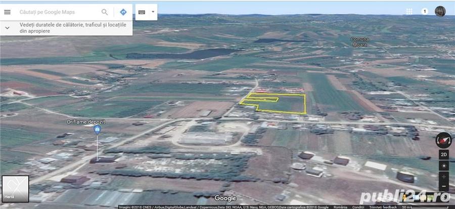 Teren de 12300 mp, în Moara