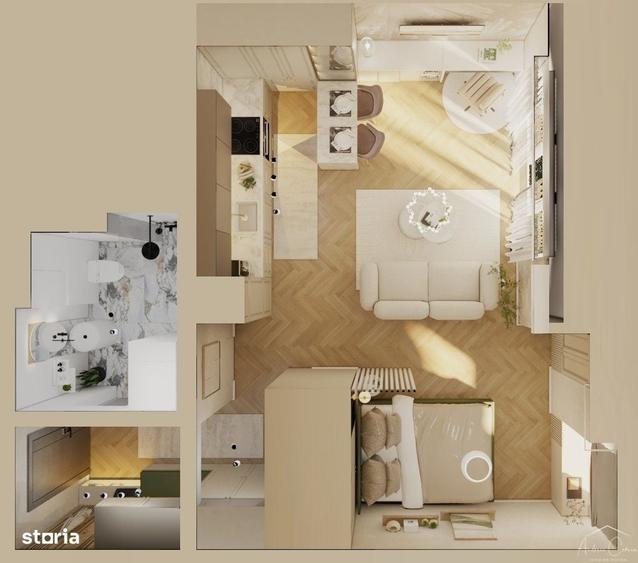 Apartament NOU tip Studio - Modern, ideal pentru investitie! - 4