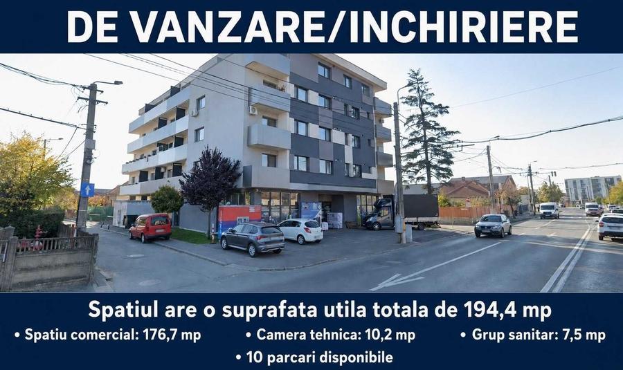Spațiu comercial, de 195 mp, în Dosu Bricii