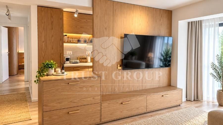 Apartament cu 2 camere decomandat, mobilat în Barbu Văcărescu