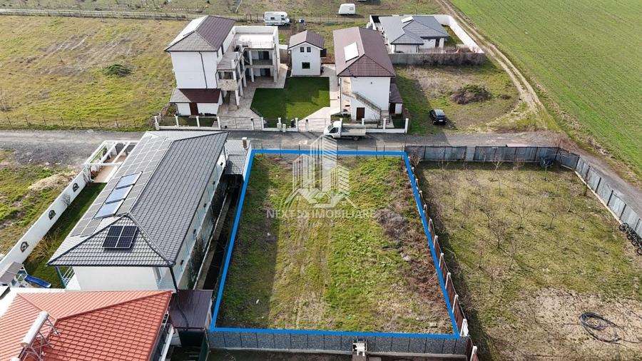 Teren Construcții intravilan de 564 mp, în Exterior Vest