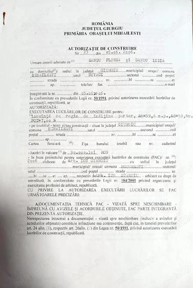 Casă cu 3 camere cu Teren 855 Mp în Central
