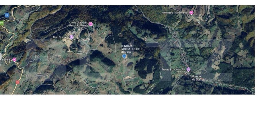 Teren agricol extravilan de 2827 mp, în Fundata