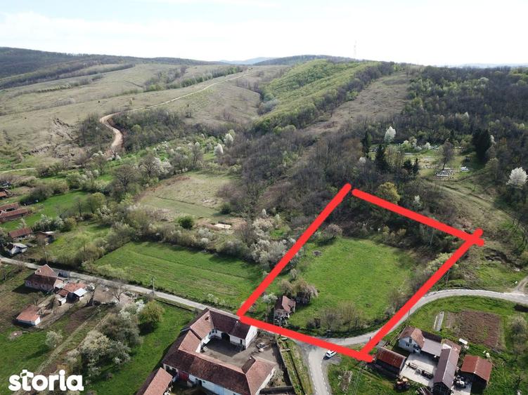 Teren de 3215 mp, în Vărădia de Mureș