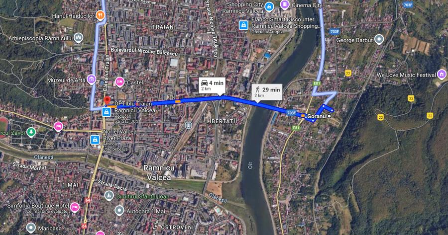 Casă individuală cu 4 camere cu Canalizare în Goranu