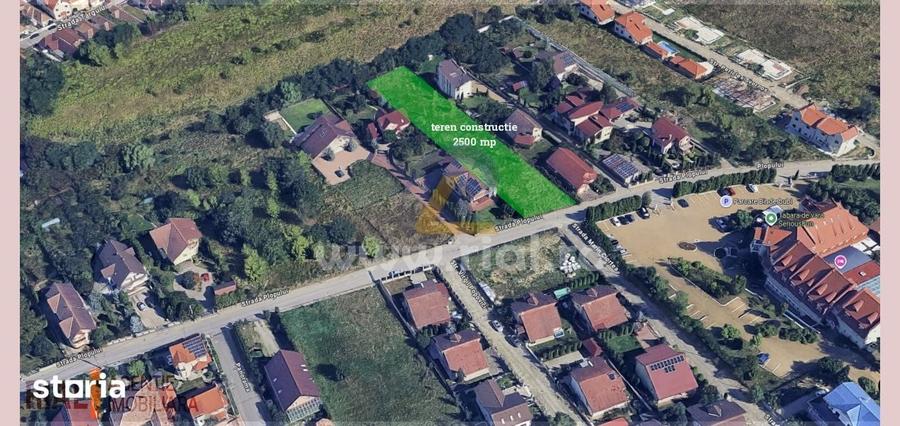 Teren de 2500 mp, în Central