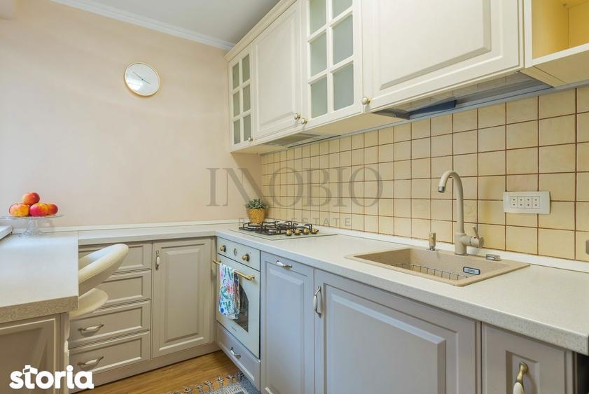 Apartament cu 3 camere semidecomandat, mobilat în Cișmigiu
