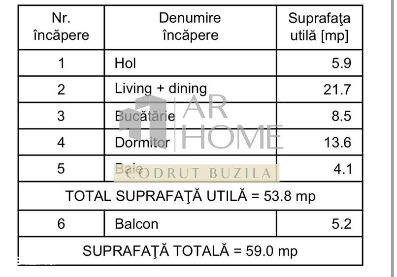 Apartament cu 2 camere în Albert