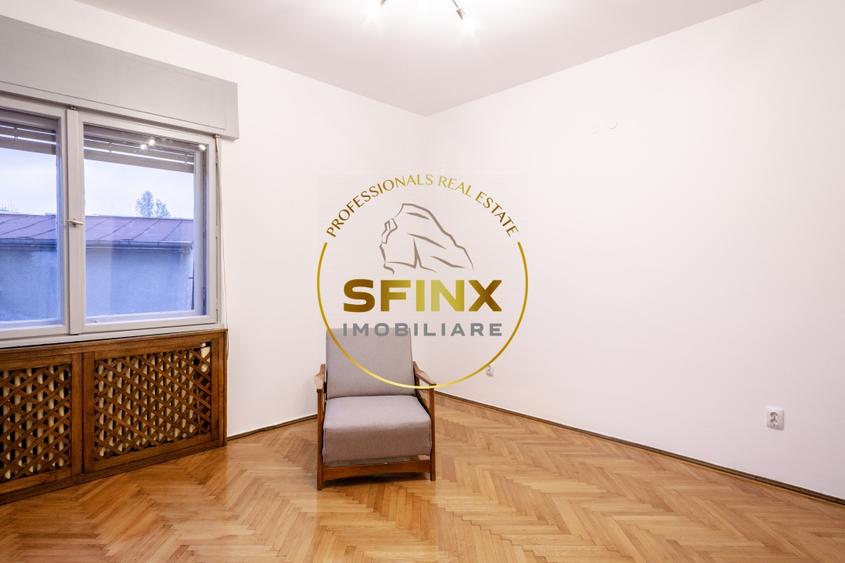 Apartament cu 4 camere circular, mobilat în Calea Victoriei