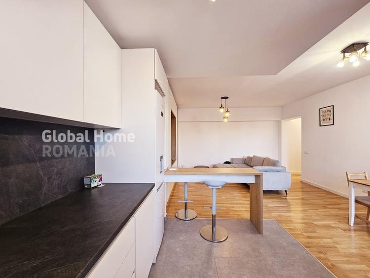 Apartament cu 3 camere decomandat, mobilat în Băneasa