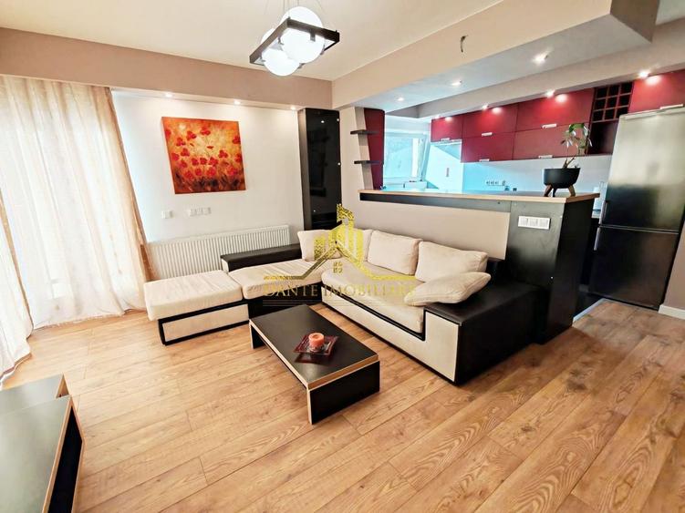 Apartament cu 2 camere semidecomandat, mobilat în Bună Ziua