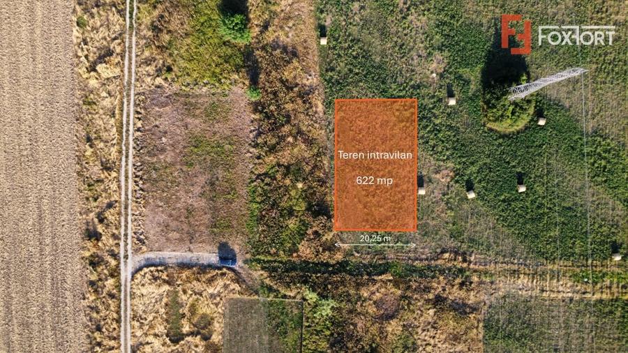 Teren Construcții intravilan de 622 mp, în Chișoda