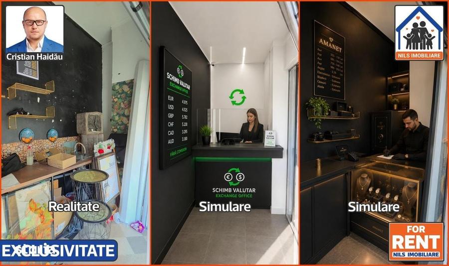 Spațiu comercial, de 5 mp, în Ștefan cel Mare
