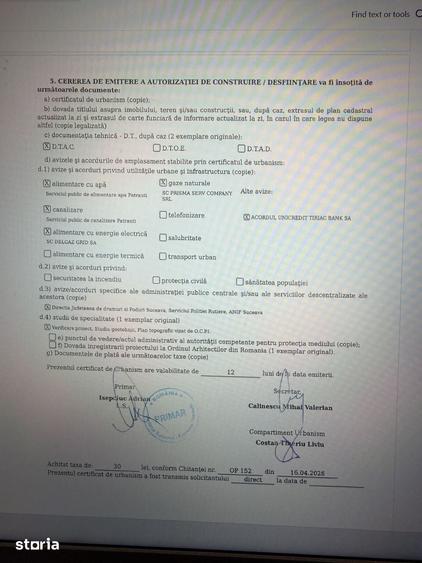 Teren de 1100 mp, în Pătrăuți