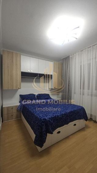 Apartament cu 2 camere semidecomandat, mobilat în Giurgiului