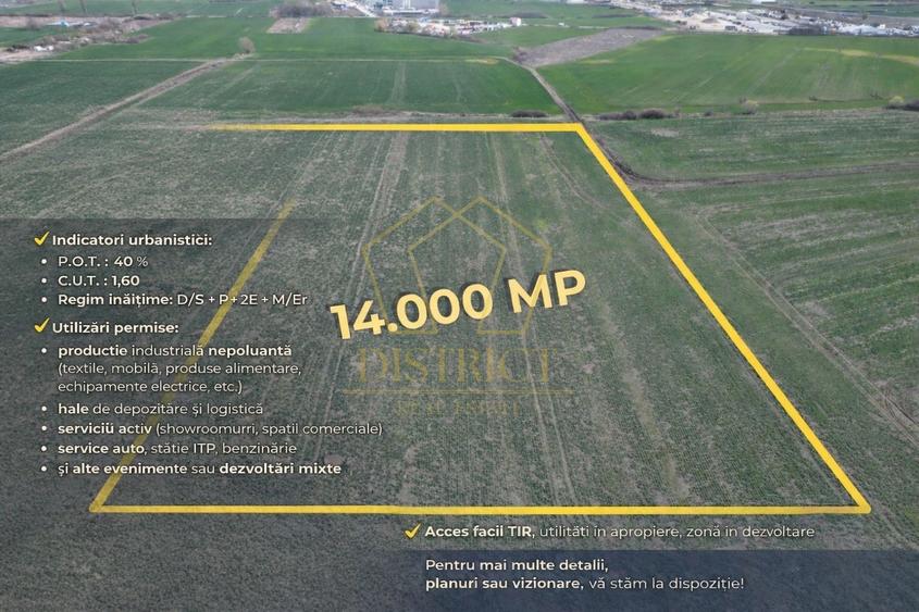 Teren industrial de vânzare Covaci | 14.000 mp | Viitoare centura Covaci - 2