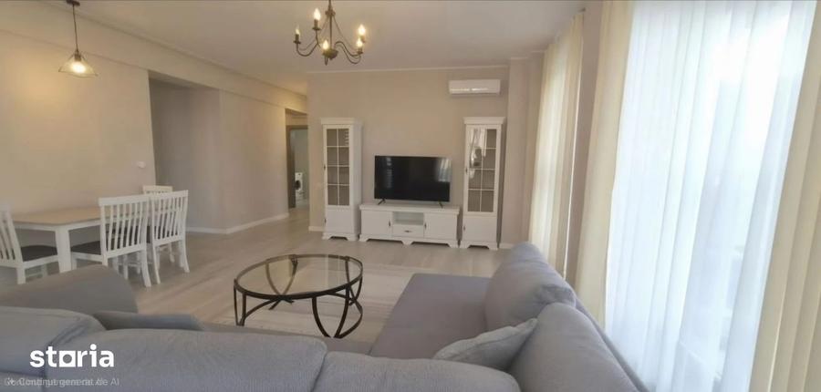 Apartament cu 3 camere, mobilat în City Park Mall