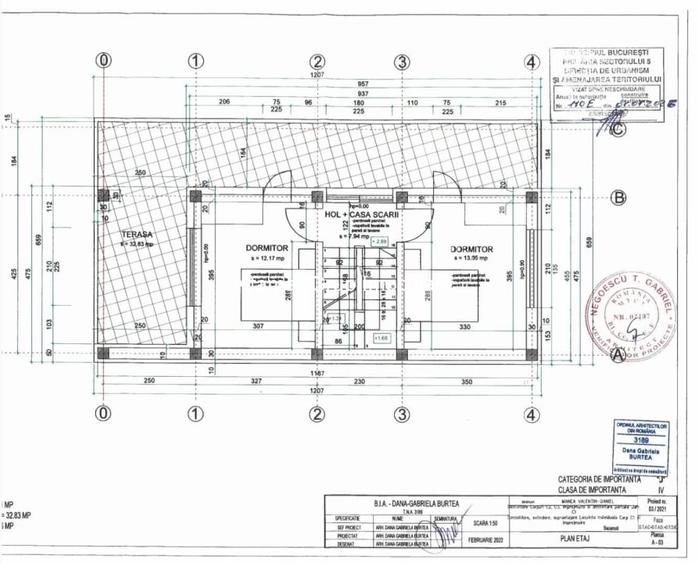 Casă individuală cu 2 camere cu Canalizare în Giurgiului