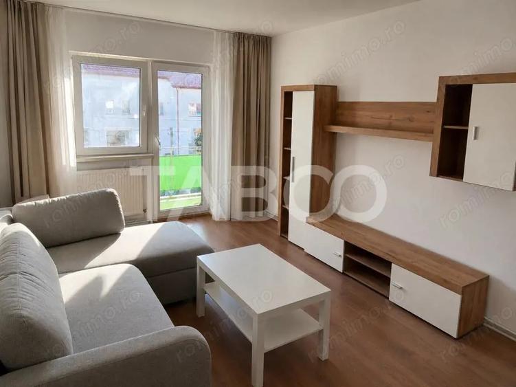 Apartament modern de inchiriat 3 camere balcon Cisnadie etajul 2 - 5