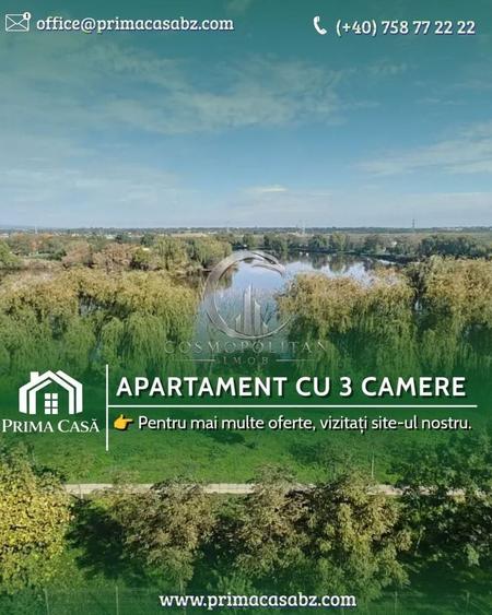 Apartament cu 3 camere în Broșteni