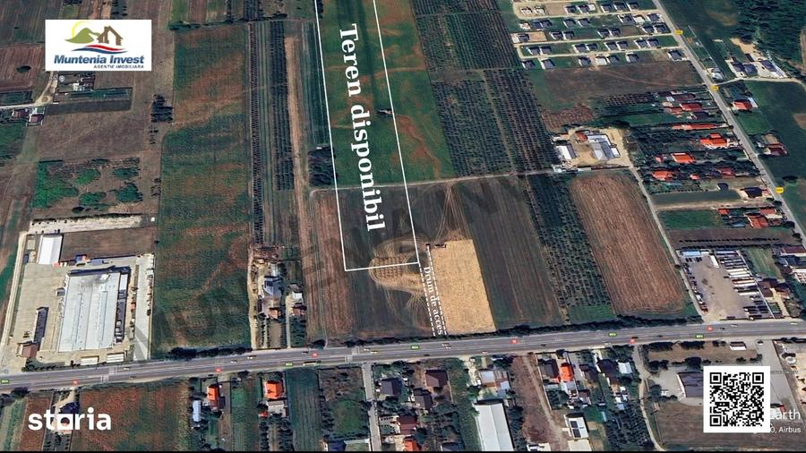 Teren de 2500 mp, în Mărăcineni
