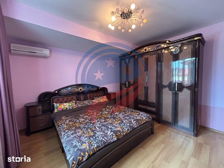 Apartament cu 3 camere, mobilat în Central