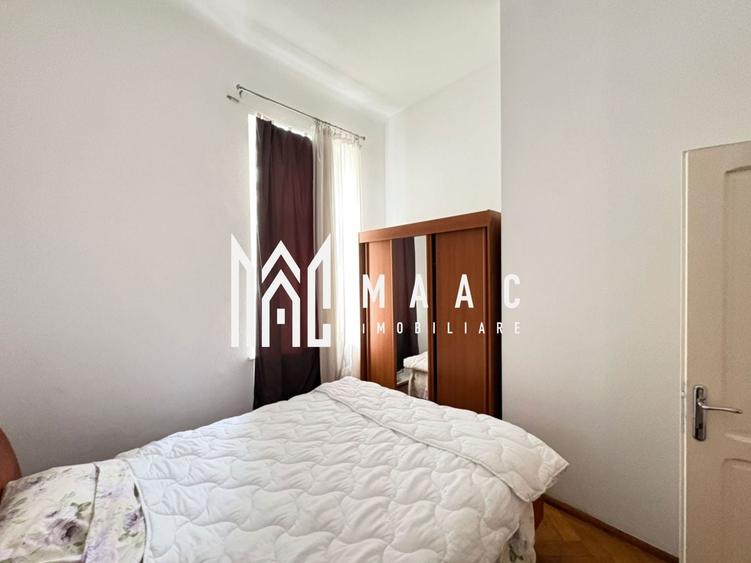 Apartament cu 3 camere decomandat, mobilat în Central