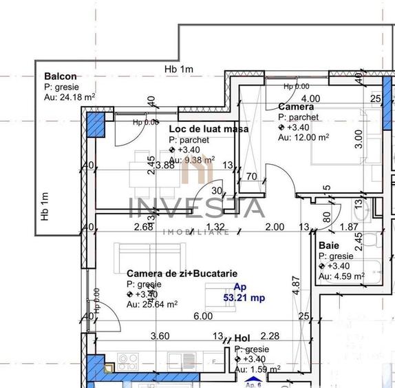 Apartament cu 3 camere, etaj intermediar, bloc nou, zona Iulius Mall - 6