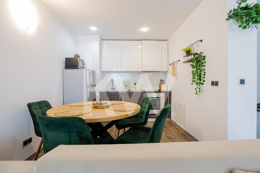 Apartament cu 2 camere decomandat, mobilat în Poiana Brașov