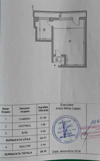 Garsonieră decomandată în Dorobanți