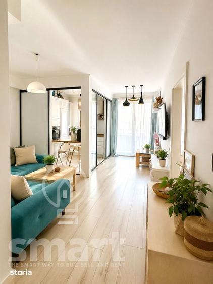 Apartament cu 2 camere, mobilat în Între Lacuri