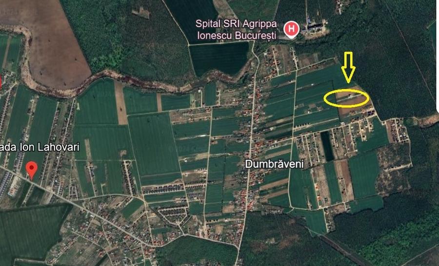 Teren Construcții intravilan de 644 mp, în Balotești