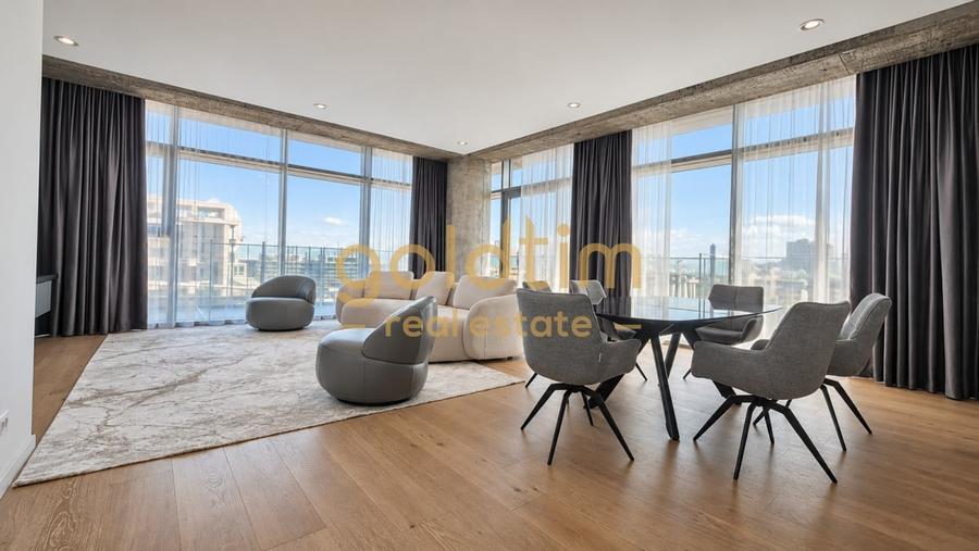 Apartament cu 4 camere semidecomandat, mobilat în Floreasca
