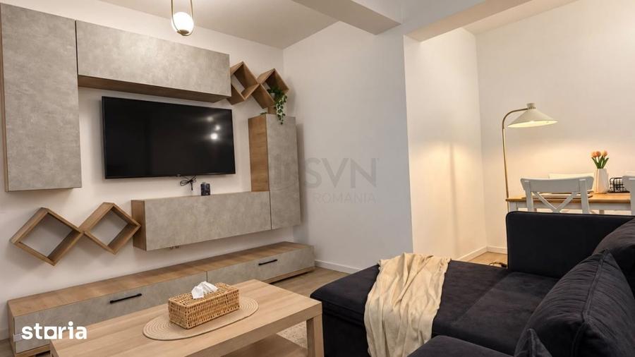 Apartament cu 2 camere semidecomandat în Nord