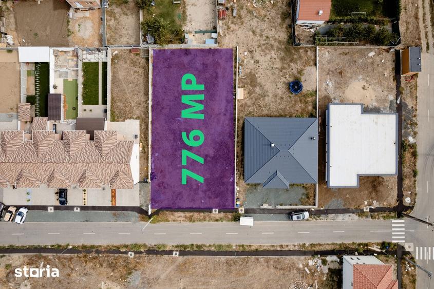 Teren de 776 mp, în Vladimirescu