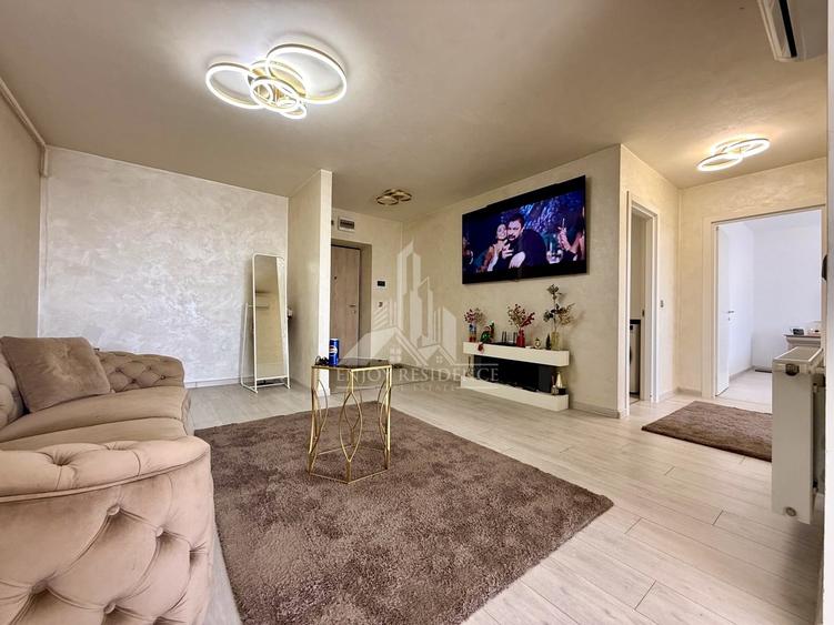 Apartament cu 3 camere semidecomandat, mobilat în Theodor Pallady