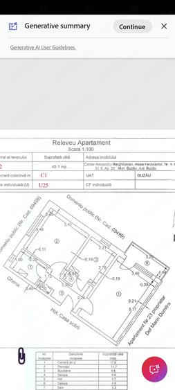 Apartament cu 2 camere decomandat în Micro 5