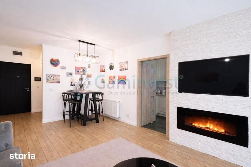Apartament cu 2 camere, mobilat în Nufărul
