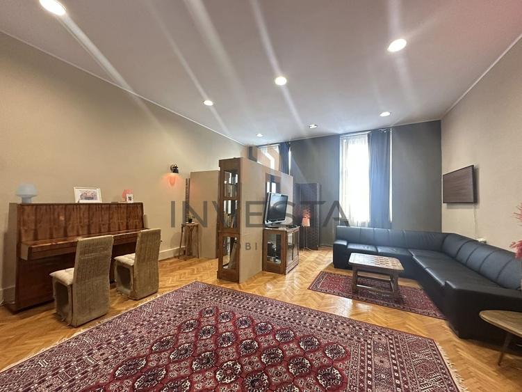 Apartament cu 2 camere semidecomandat, mobilat în Central — fotografia 1
