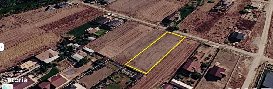Teren de 1008 mp, în Moara Vlăsiei