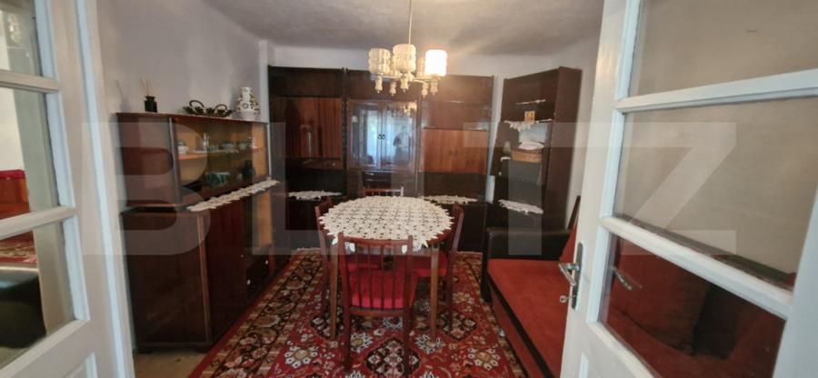 Casa complet mobilata, izolata, 110 mp, centrala pe gaz, - 1