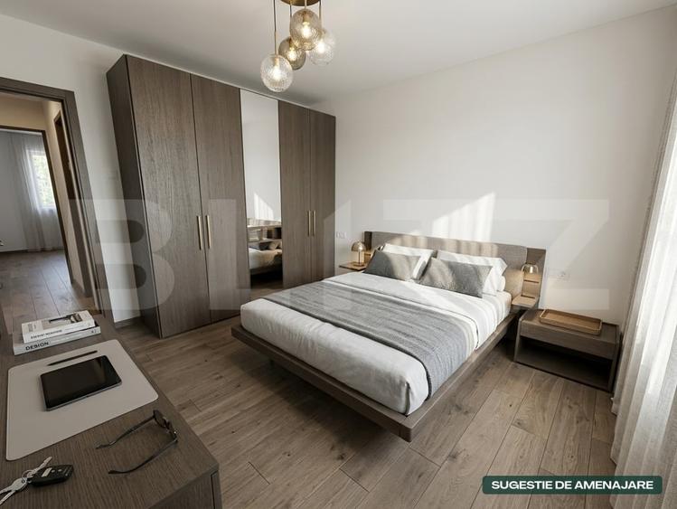 Apartament cu 3 camere decomandat, mobilat în Micro 11