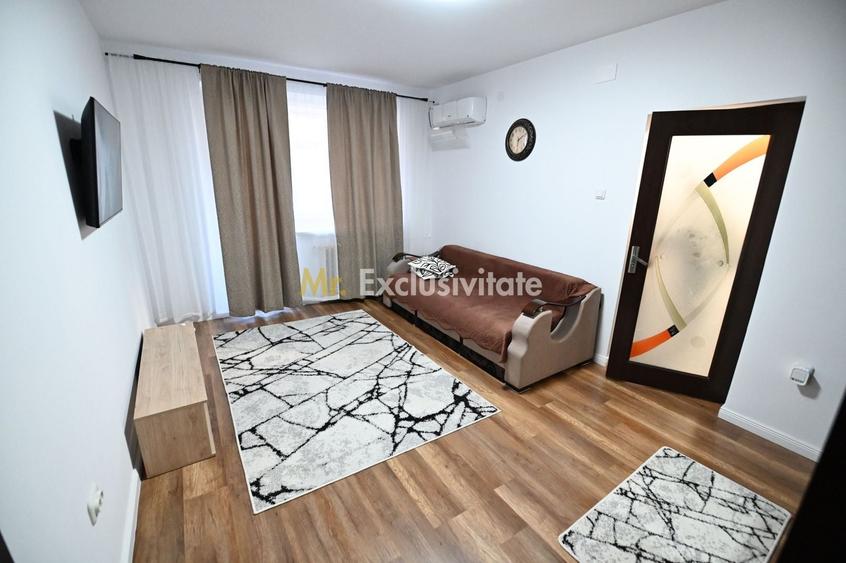 Apartament cu 2 camere semidecomandat, mobilat în George Enescu