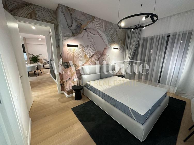 Apartament cu 3 camere decomandat, mobilat în Barbu Văcărescu